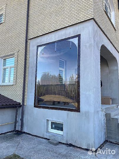 Мягкие пвх окна на беседку