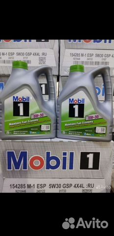 Масло моторное Mobil 1 ESP 5w30 4л купить в Москве | Авито