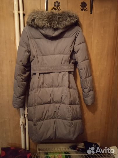 Пуховик женский 48 50 бу длинный