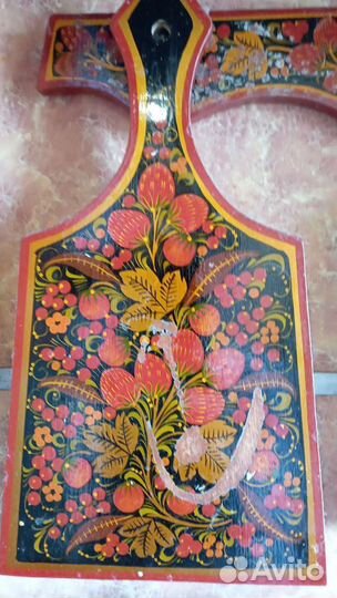 Набор досок Хохлома + сахарница