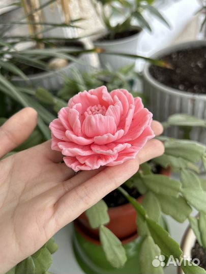 Цветы из мыла на 8 марта