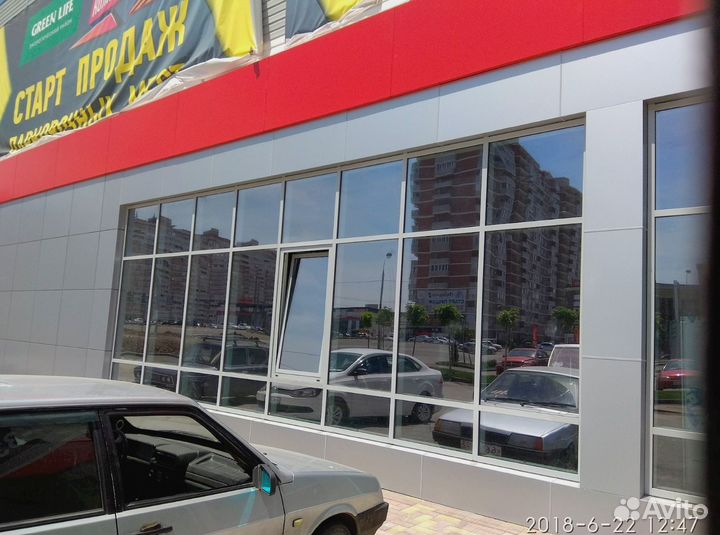 Раздвижные алюминиевые окна, двери, витражи