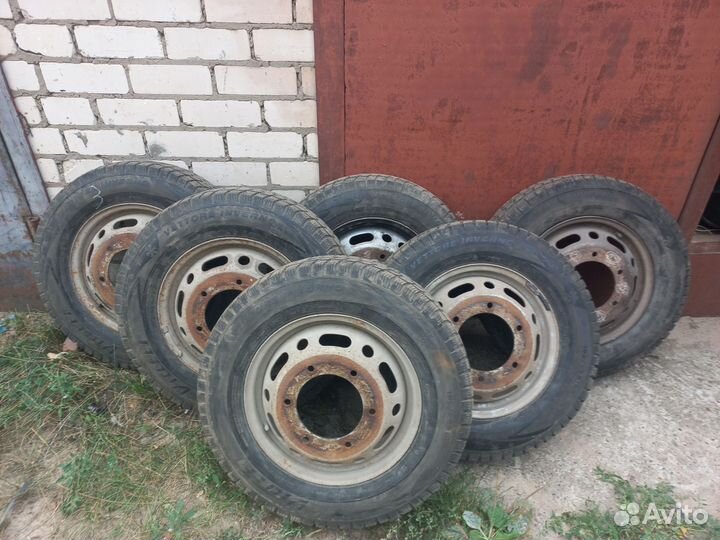 Колеса в сборе r16 зимние mercedes sprinter