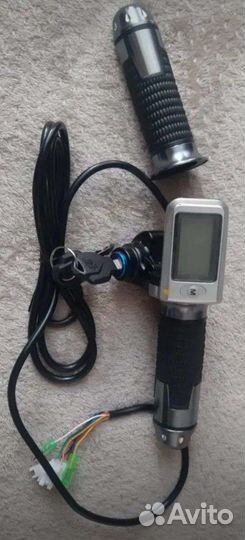 Ручка газа с дисплеем для электровелосипеда