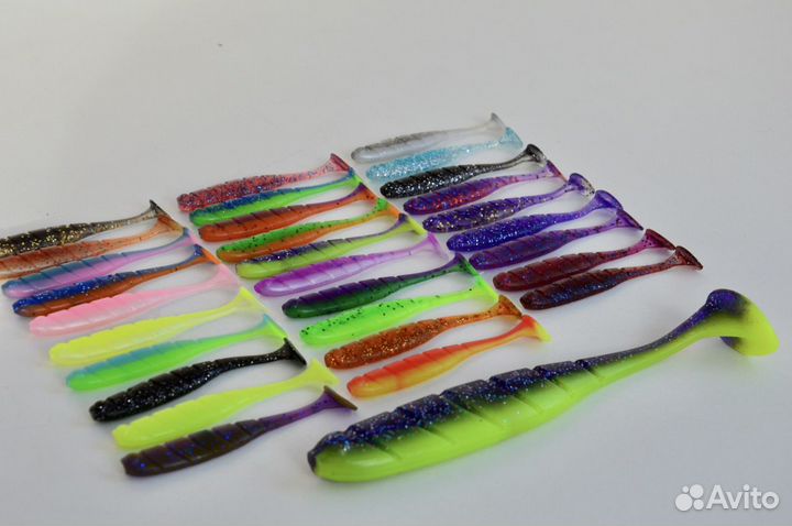 Силиконовые приманки rumba 3’5(75mm)