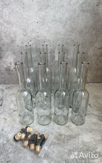 Бутылка стеклянная “Винный шпиль” 0,5 л