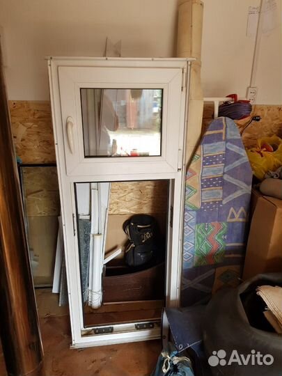 Стекло пакет с форточкой