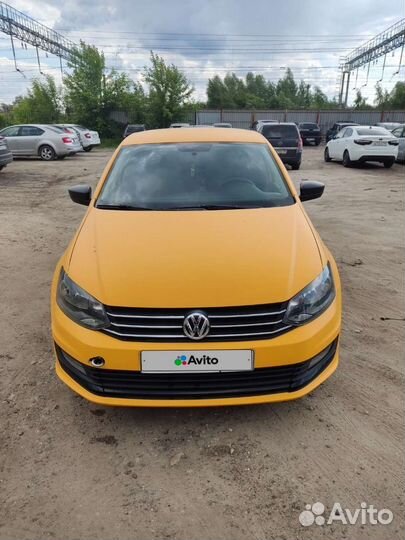 Volkswagen Polo 1.6 AT, 2018, 225 000 км