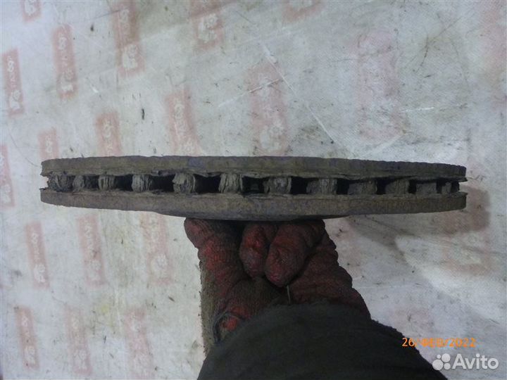 Диск тормозной передний правый Citroen Berlingo B9