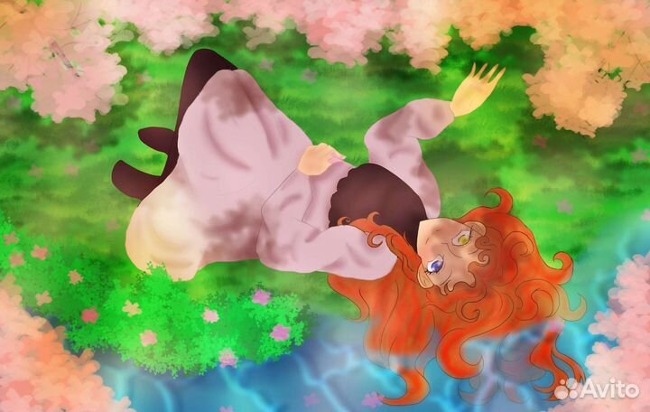 Арт за деньги, аниме рисунки