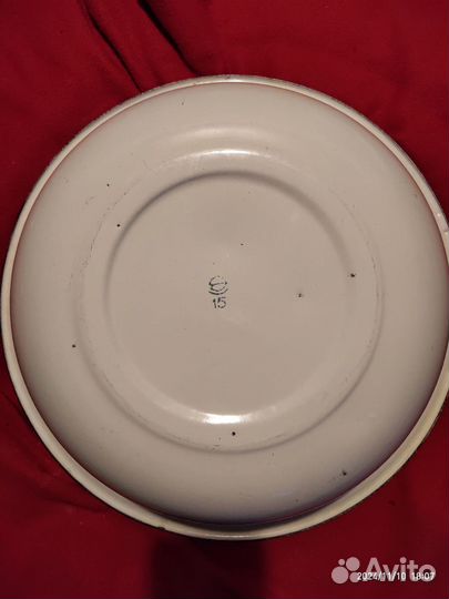 Таз эмалированный СССР