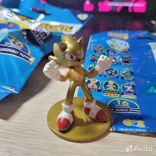 Фигурка Соник/Sonic the hedgehog в пакетике
