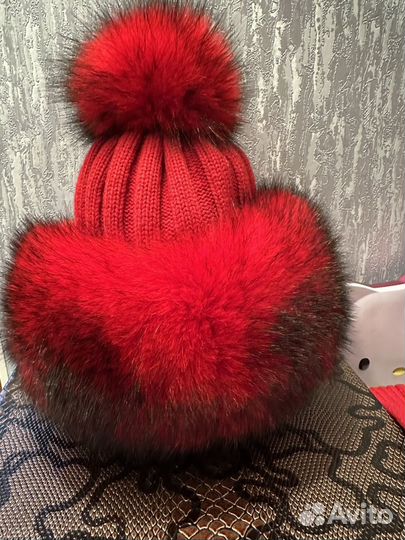 Шапка зимняя для девочки 52-56