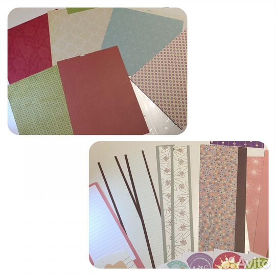 Альбом для скрапбукинга с наполнением