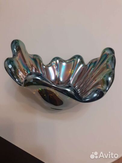 Хрустальная ваза для фруктов