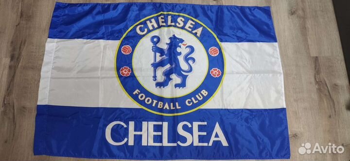 Флаг футбол челси милан италия команды