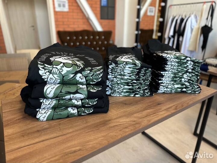 Цифровая печать на футболках DTG