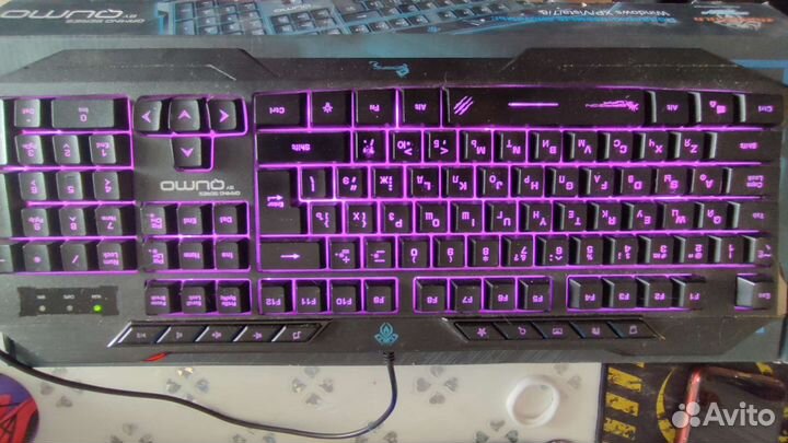 Игровая клавиатура Qumo Dragon War Tarantula