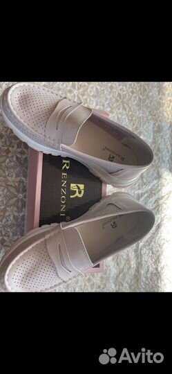 Мокасины женские 39 размер натуральная кожа