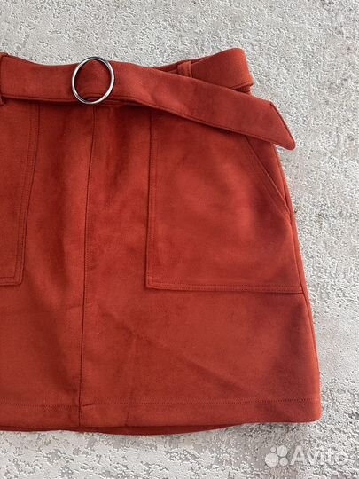 Юбка befree велюровая