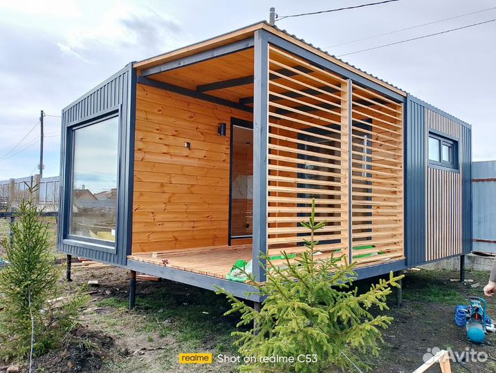 Каркасный модульный дом