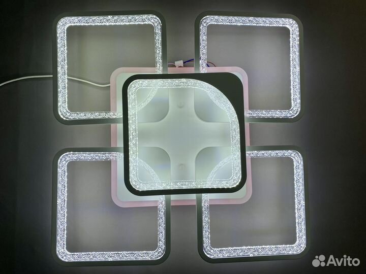 Люстра светодиодная Престиж 3000-6500K RGB Пульт