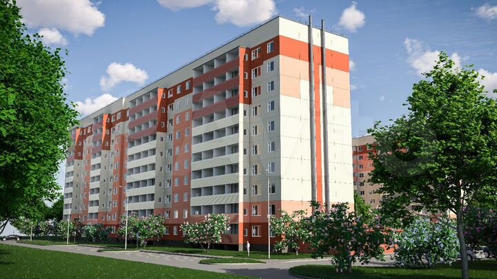 1-к. квартира, 38,4 м², 6/10 эт.