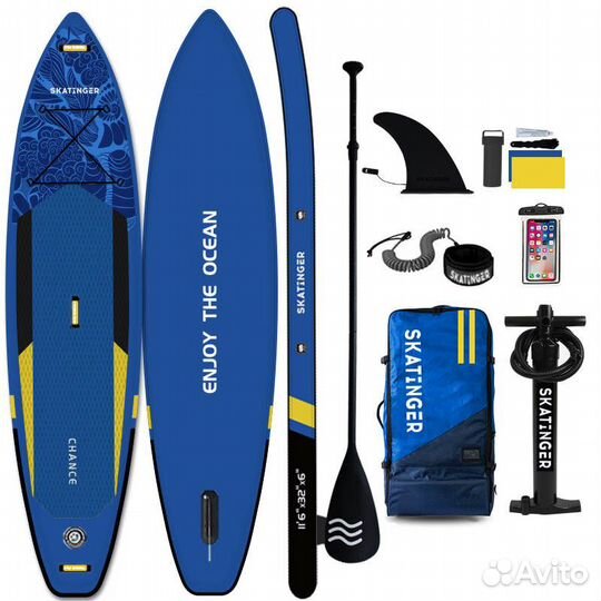 Двухслойный Sup Board Skatinger chance 11'6 Сап