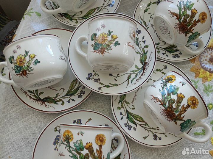 Чайные и кофейные пары Botanica Villeroy boch