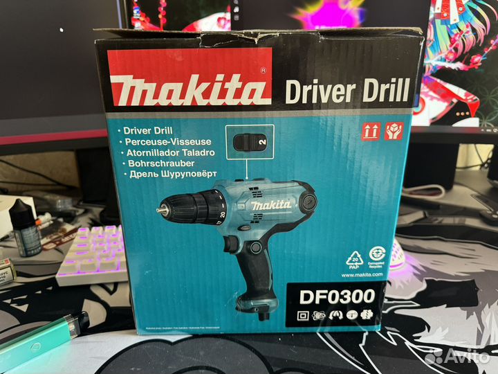 Дрель шуруповерт makita