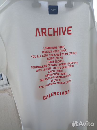 Balenciaga archive tee