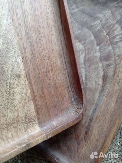 Поднос из дерева манго Икеа