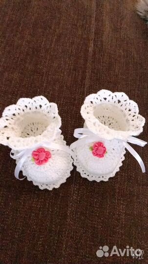 Пинетки вяжу на заказ