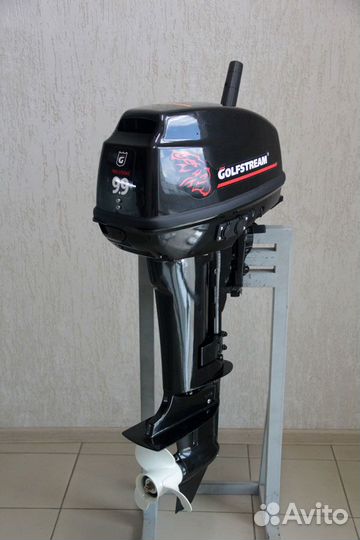Мотор лодочный 2-х тактный golfstream Т9.9вмs USB