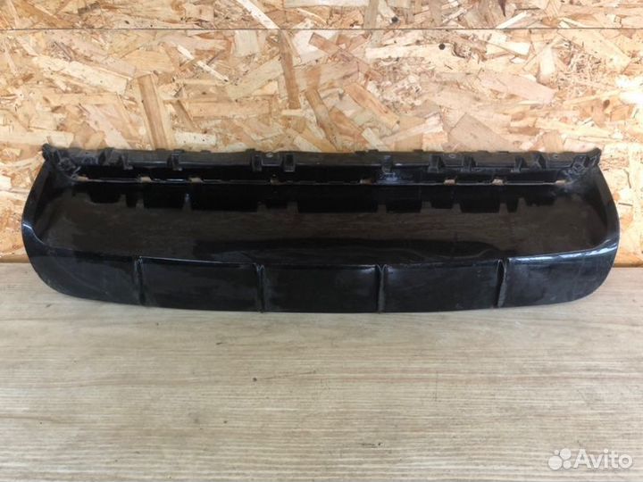 Накладка бампера задняя Porsche Cayenne 3