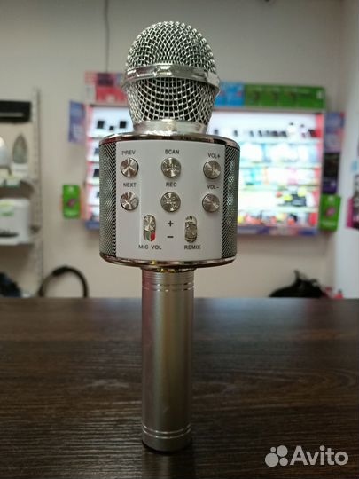 Колонка с микрофоном