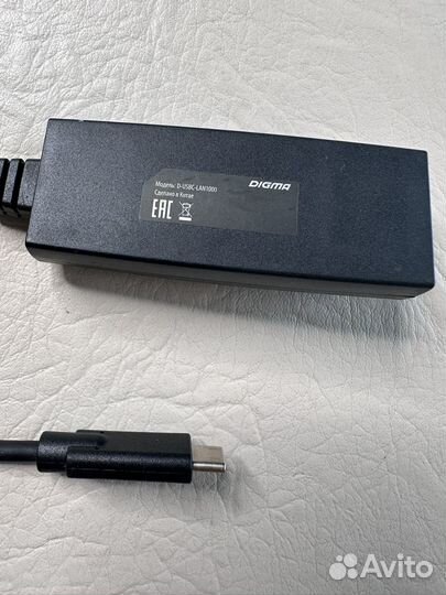 Сетевой адаптер D-usbc-LAN1000 USB Type-C