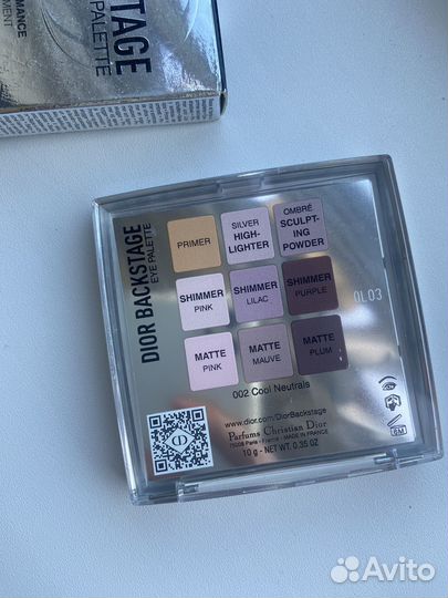 Тени для век dior