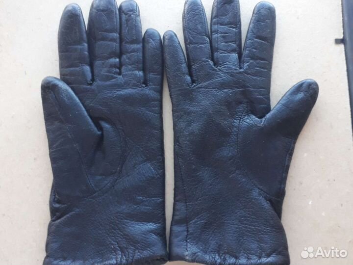 Перчатки натуральная кожа