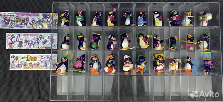 Киндер полные серии 90-х Пингвины