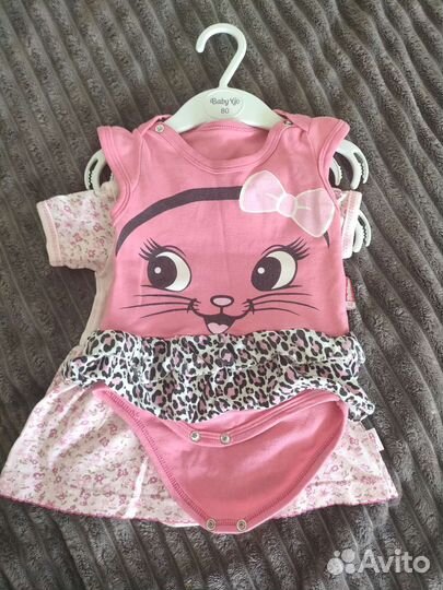 Пакет одежды для девочки 62-68 размер