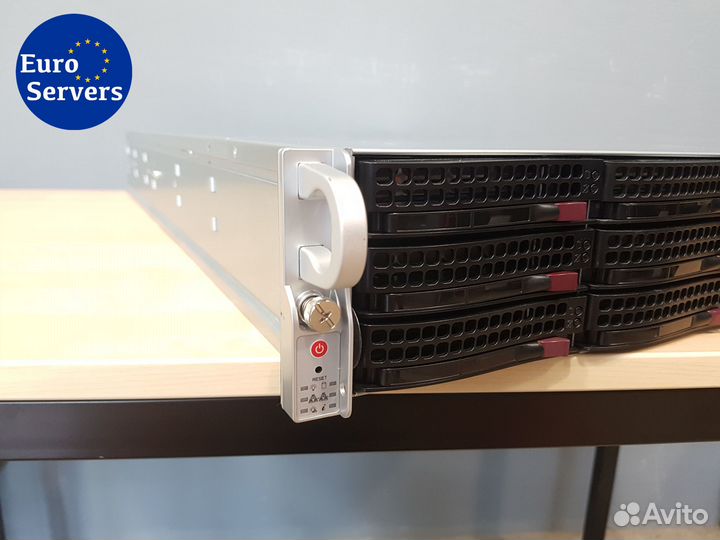 Supermicro CSE-829U 12LFF (2xXeon E5-2667v4,256Gb)