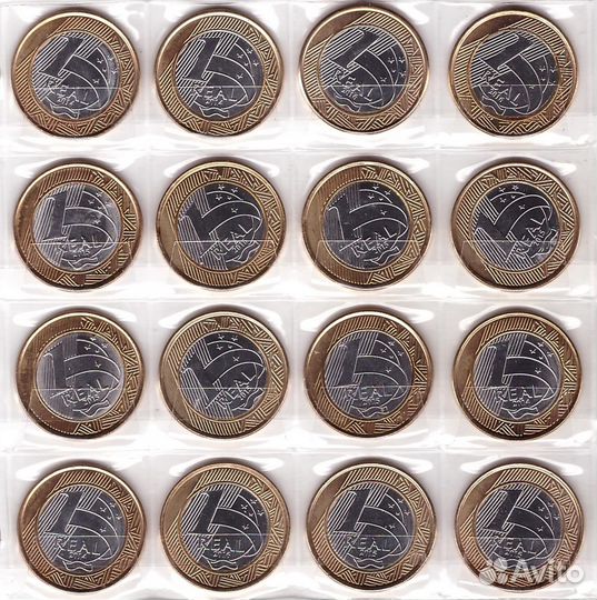 Бразилия. Набор Олимпиада в рио 1 реал 2014-16 гг