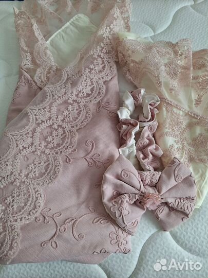 Конверт на выписку летний для девочки