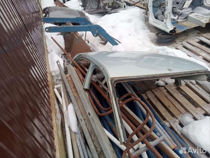 Крыша со стойками renault logan 1