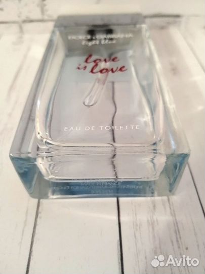 Dolce & Gabbana Light blue love is love оригинал