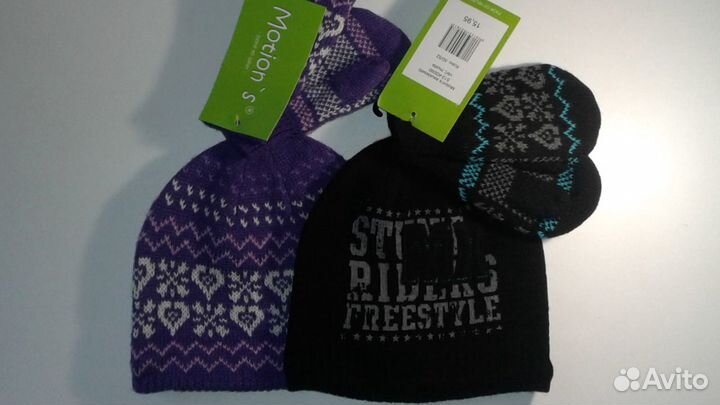 Шапка+рукавички