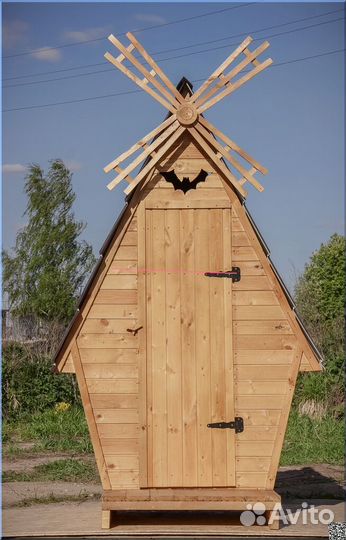 Дачный туалет с установкой SHP798