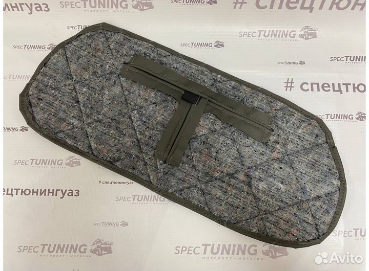 Утеплитель радиатора УАЗ 452, Буханка серый ромб