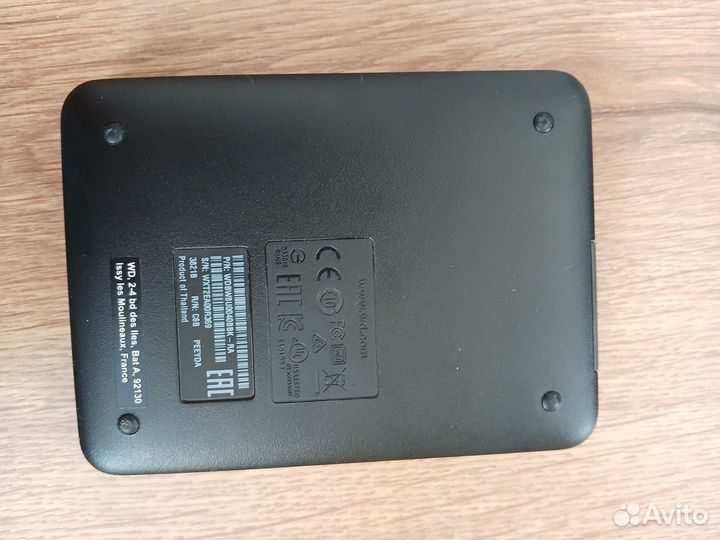 Внешний накопитель(жёсткий диск) 4 тб